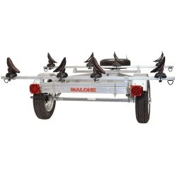 Malone MicroSport LowBed 2-Boat Saddle Up Pro Kayak Trailer Package