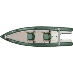 Sea Eagle FishSkiff 16 Inflatable Fishing Boat 2-Person Swivel Seat Canopy Package