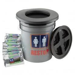 NRS Restop Portable Commode With Bags