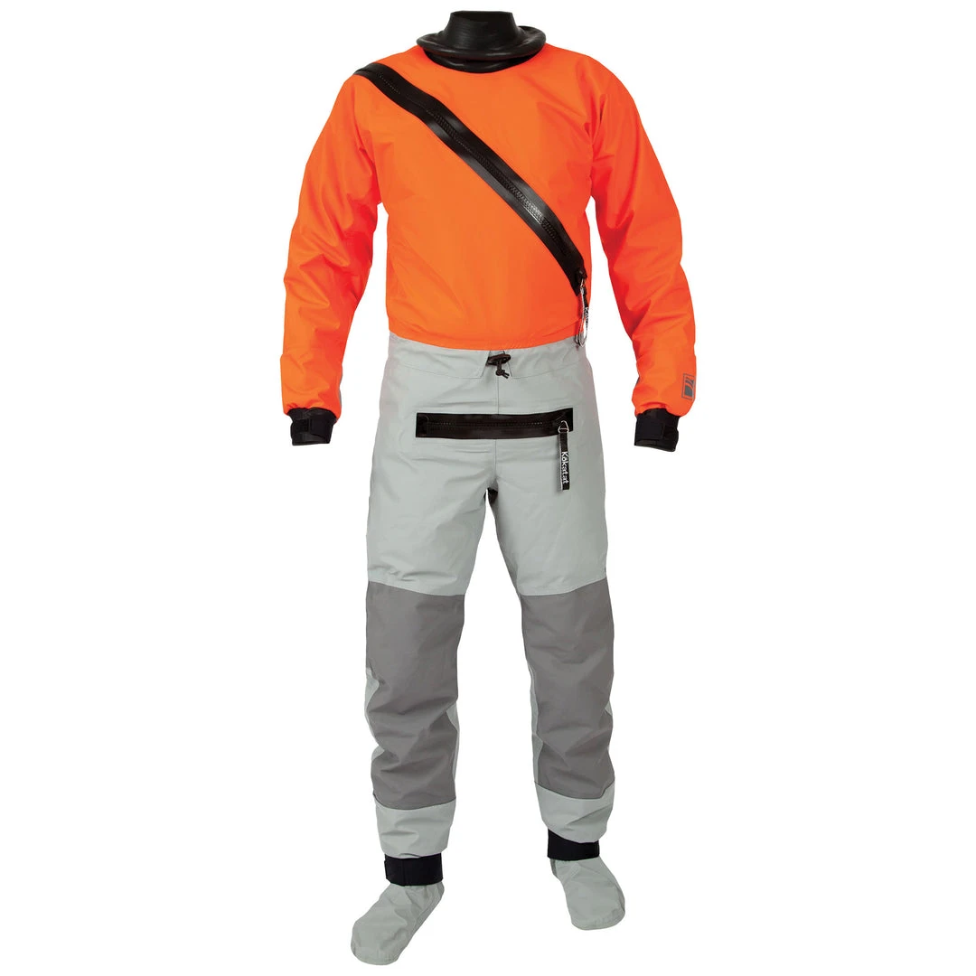 Kokatat Men's Hydrus Swift Entry Dry Suit W/ Relief Zipper & Socks 5 Kokatat Men's Hydrus Swift Entry Dry Suit W/ Relief Zipper & Socks