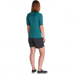 NRS Women's Rashguard Short Sleeve Shirt KAYAK