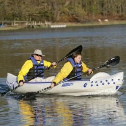Sea Eagle Sport 370 Inflatable Kayak Deluxe Tandem Package