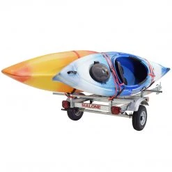 Malone EcoLight 2-Boat J-Rack Kayak Trailer Package