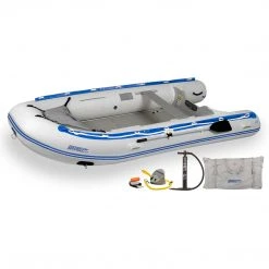 Sea Eagle 12'6 Sport Runabout Inflatable Raft Deluxe Package Rafts