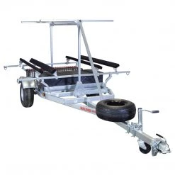 Malone Megasport 2-Boat Bunks Trailer Package W/ 2nd Tier KAYAK