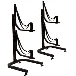 KAYAK Suspenz Marine Grade 2-Boat Deluxe Free-Standing Storage Rack