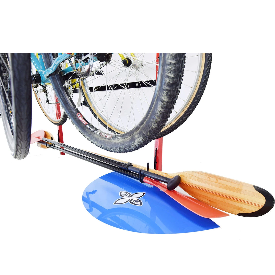 Malone Free Standing Rack Paddle Holder KAYAK 6 Malone Free Standing Rack Paddle Holder KAYAK
