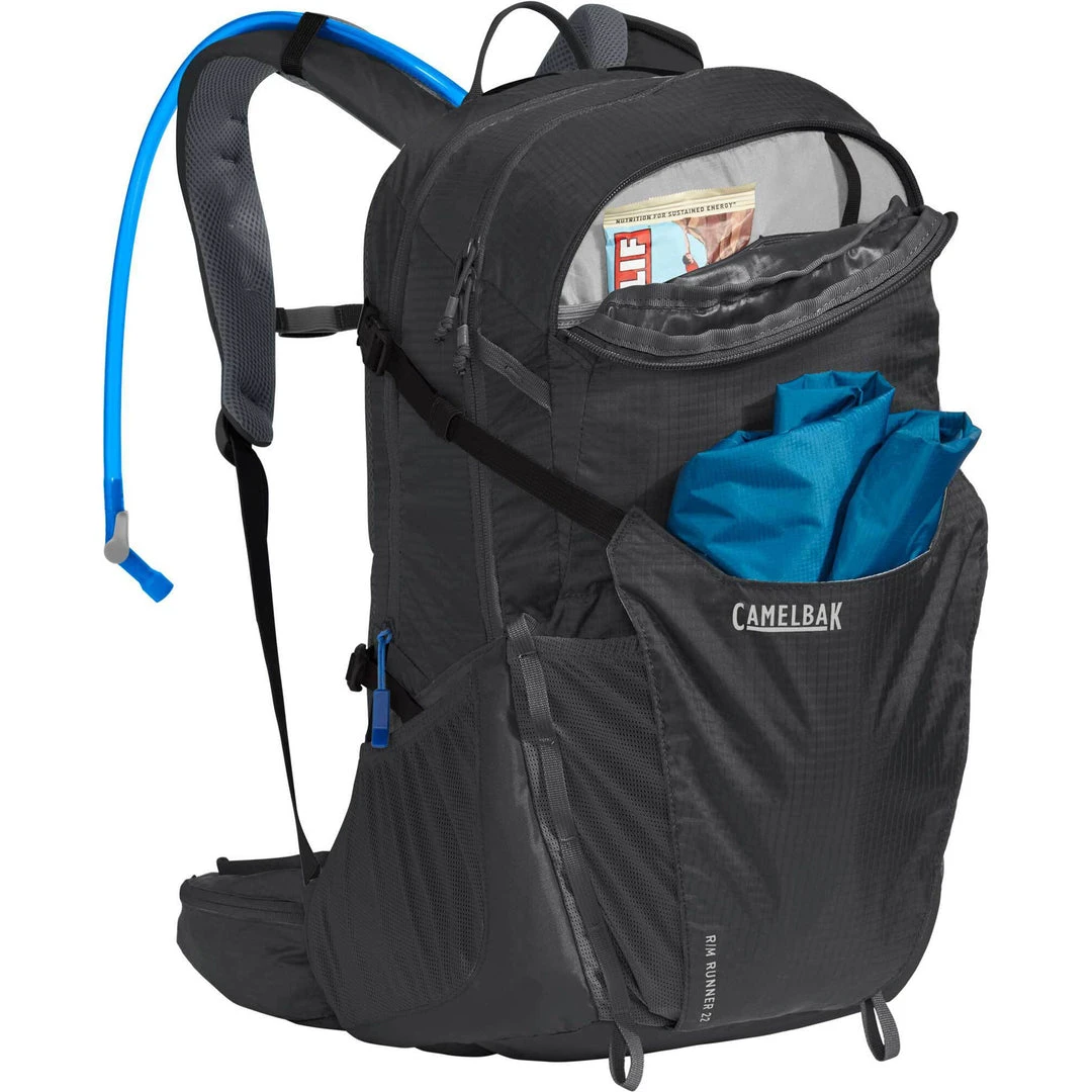 CAMP & HIKE Camelbak Rim Runner 22 85 Oz. Hydration Backpack 5 CAMP & HIKE Camelbak Rim Runner 22 85 Oz. Hydration Backpack