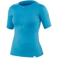 NRS Women's H2Core Rashguard Short Sleeve Shirt KAYAK