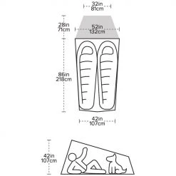 Big Agnes Fly Creek HV UL2 Solution Dye 2 Person Bikepacking Tent CAMP & HIKE