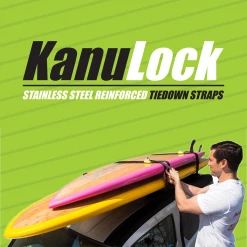KanuLock Lockable Tiedown Straps KAYAK
