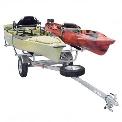 Malone MicroSport 2 Kayak Bunk-Style Trailer Package
