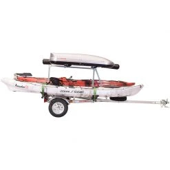 Malone MicroSport LowBed 2-Boat MegaWing Kayak Trailer Package With 2nd Tier