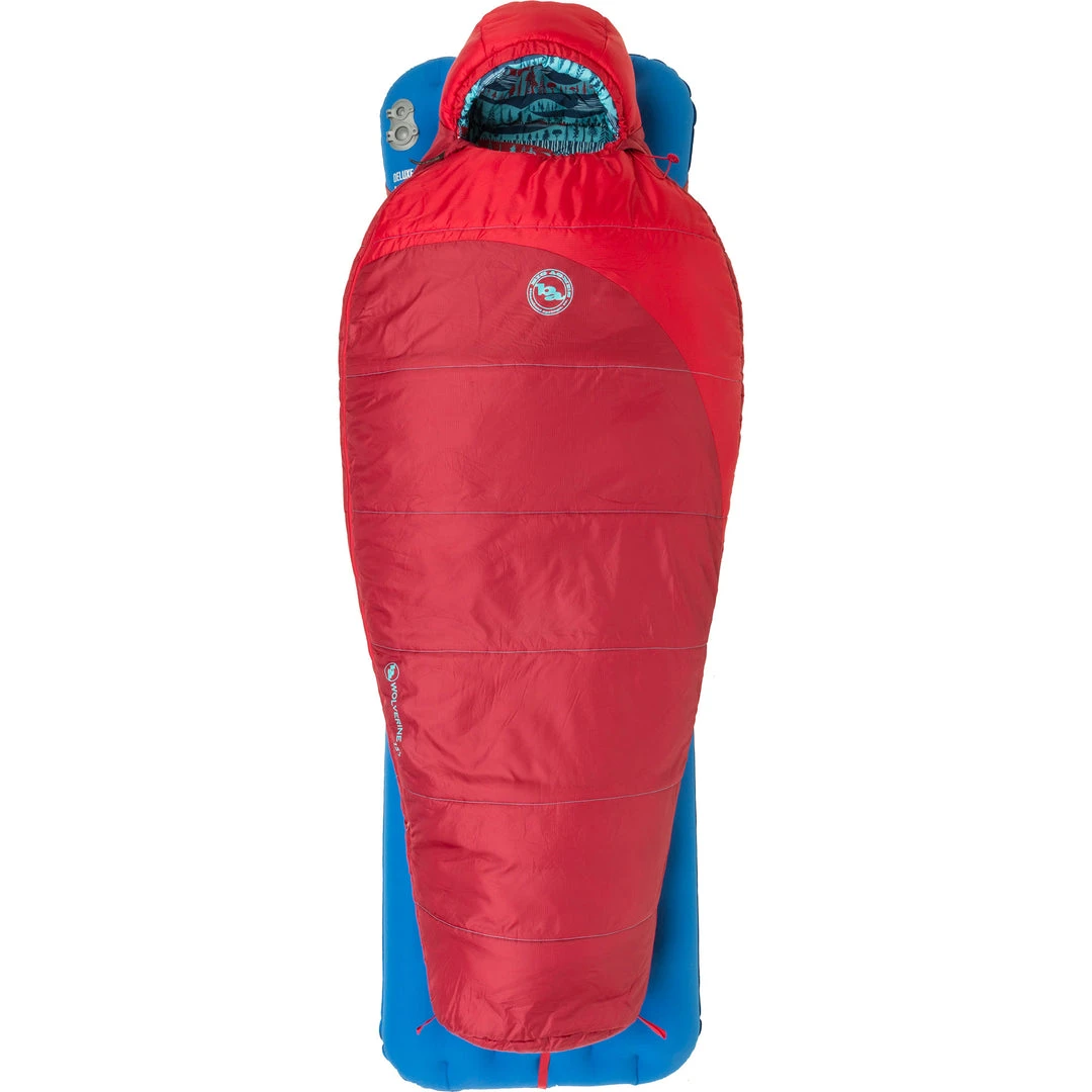 Big Agnes Wolverine 15 Degree Youth Synthetic Sleeping Bag CAMP & HIKE 3 Big Agnes Wolverine 15 Degree Youth Synthetic Sleeping Bag CAMP & HIKE