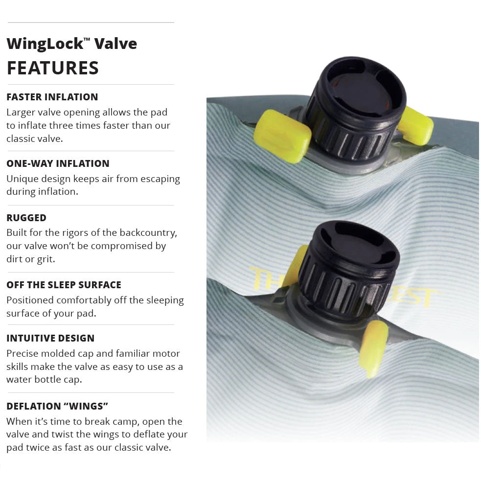 CAMP & HIKE Therm-A-Rest Women's Trail Lite Sleeping Pad 5 CAMP & HIKE Therm-A-Rest Women's Trail Lite Sleeping Pad