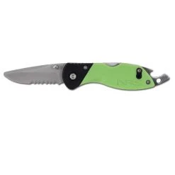 NRS Green Kayak Rescue Knife