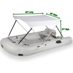 Rafts Sea Eagle 14' Sport Runabout Swivel Seat Canopy Drop Stitch Inflatable Raft Package