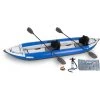 Sea Eagle Explorer 420X Inflatable Kayak Pro Tandem Package