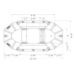 Star Inflatables Select Thunder 12 Self-Bailing Raft