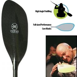 Werner Paddles Werner Ikelos Carbon Straight Shaft Kayak Paddle 9 Werner Paddles Werner Ikelos Carbon Straight Shaft Kayak Paddle
