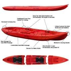 Point 65 N Tequila! GTX Tandem Modular Kayak