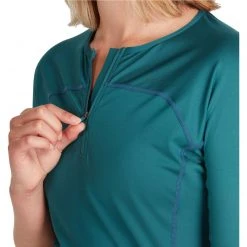 NRS Women's Rashguard Short Sleeve Shirt KAYAK