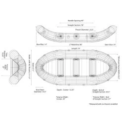 AIRE Super Duper Puma Self-Bailing Raft With 2 Thwarts