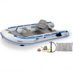 Sea Eagle 12'6 Sport Runabout Swivel Seat Deluxe Inflatable Raft Package Rafts