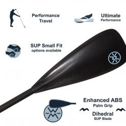 Werner Paddles Werner Trance 95 3-Piece Adjustable Carbon Stand-Up Paddle