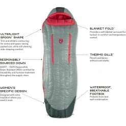 Nemo Women's Riff 15-Degree Down Sleeping Bag CAMP & HIKE