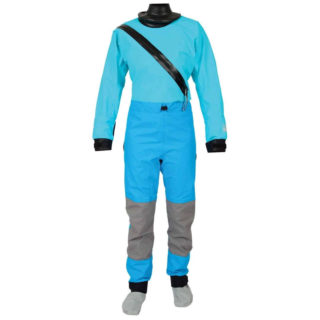 KAYAK Kokatat Women's Hydrus Swift Entry Dry Suit W/ Drop Seat & Socks 3 KAYAK Kokatat Women's Hydrus Swift Entry Dry Suit W/ Drop Seat & Socks