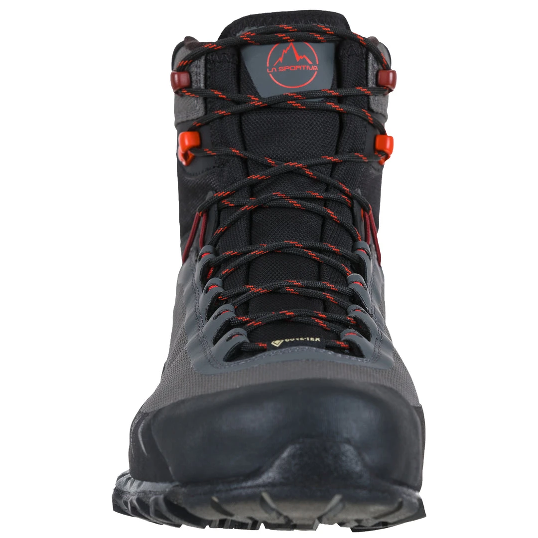 USED La Sportiva Men's TXS GORE-TEX Hiking Boots Carbon/Chili 41.5 7 USED La Sportiva Men's TXS GORE-TEX Hiking Boots Carbon/Chili 41.5