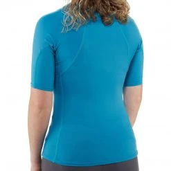 NRS Women's H2Core Rashguard Short Sleeve Shirt KAYAK