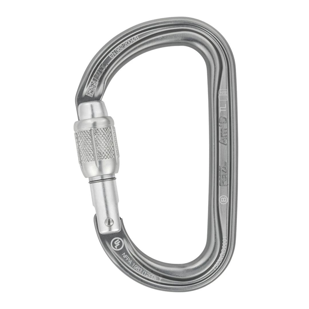 STAND-UP Petzl AM'D H-Frame Ball Screw Carabiner 4 STAND-UP Petzl AM'D H-Frame Ball Screw Carabiner