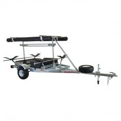 Malone MegaSport 2-Boat MegaWing Ultimate Angler Trailer Package