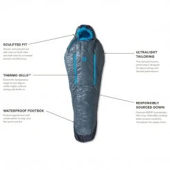 CAMP & HIKE Nemo Women's Kayu 30-Degree Down Sleeping Bag