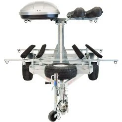 Malone MegaSport LowBed 2-Boat Bunk-Style Kayak Trailer With 2nd Tier