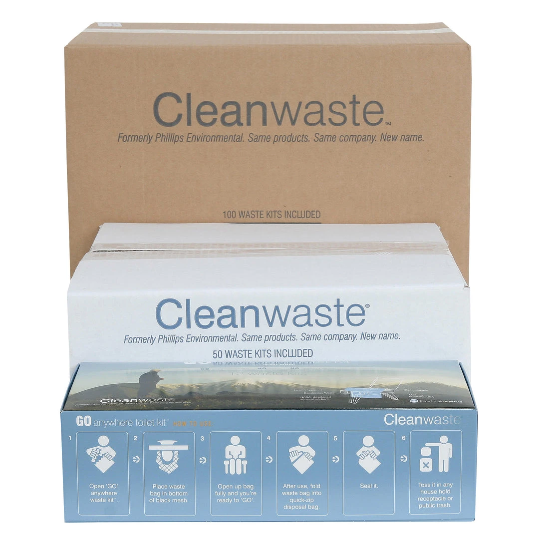 NRS Cleanwaste WAG Portable Toilet Bags 5 NRS Cleanwaste WAG Portable Toilet Bags