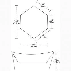 Big Agnes Deep Creek Tarp Shelter