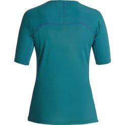 NRS Women's Rashguard Short Sleeve Shirt KAYAK