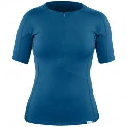 NRS Women's H2Core Rashguard Short Sleeve Shirt KAYAK