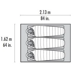 MSR Thru-Hiker Mesh House 3-person Camping Tent