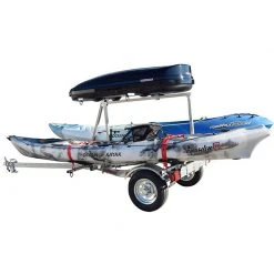 KAYAK Malone MicroSport LowBed 2 Boat Trailer With 2nd Tier