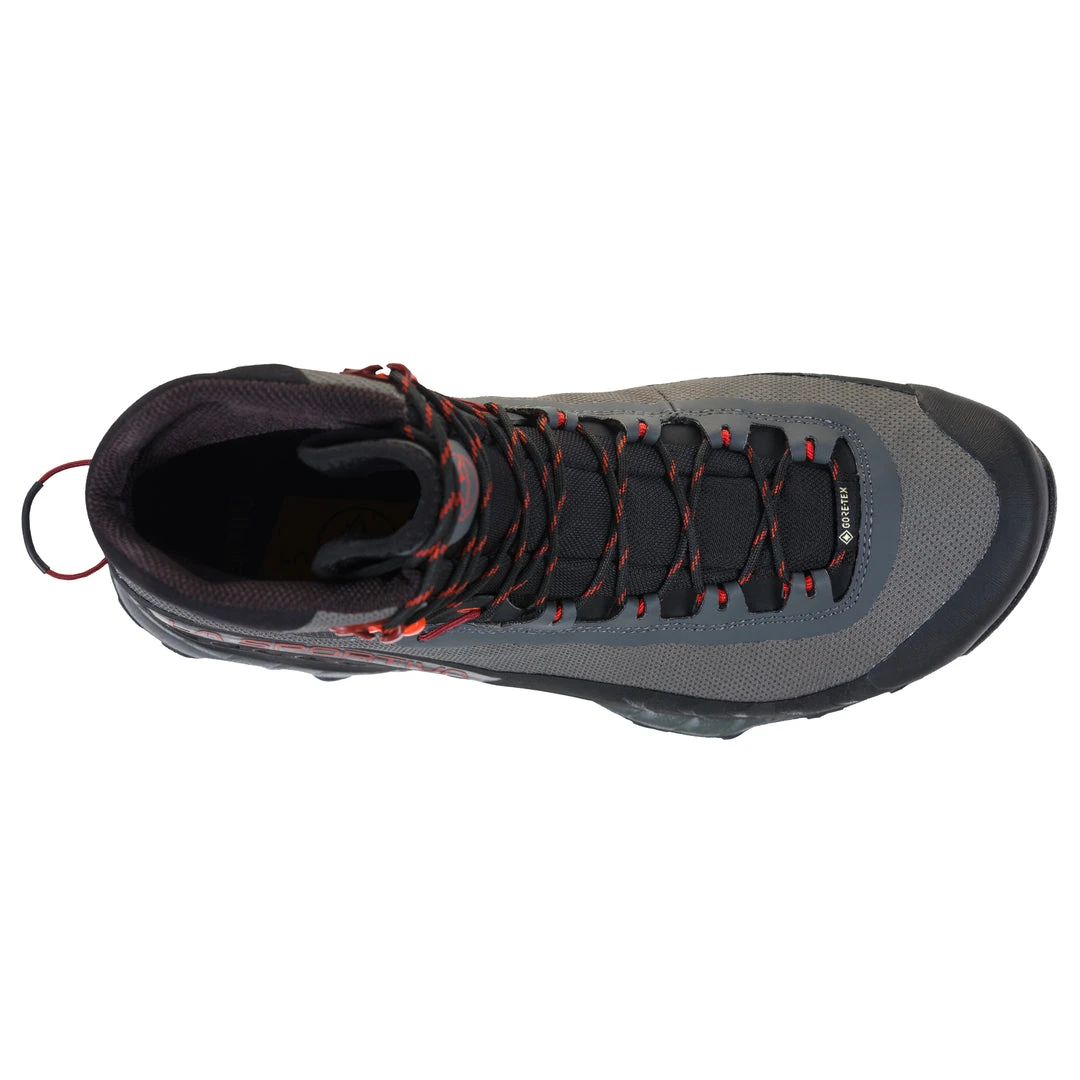 USED La Sportiva Men's TXS GORE-TEX Hiking Boots Carbon/Chili 41.5 6 USED La Sportiva Men's TXS GORE-TEX Hiking Boots Carbon/Chili 41.5