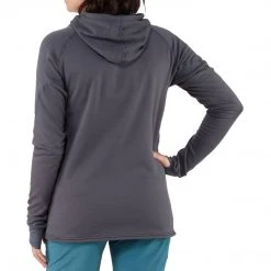 NRS Women's H2Core Expedition Weight Hoodie KAYAK