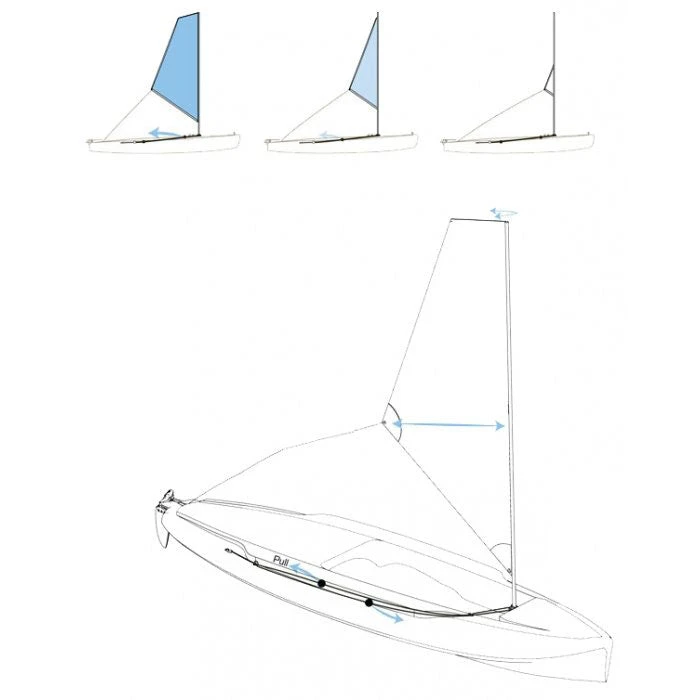 Hobie Roller Furling Kit KAYAK 4 Hobie Roller Furling Kit KAYAK