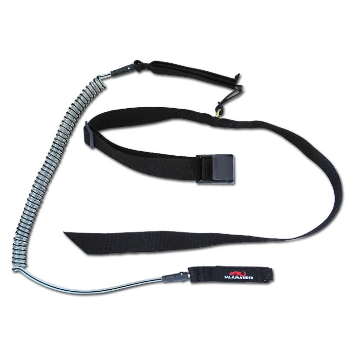 Salamander SUP Quick Release Belt & Coiled Leash STAND-UP 3 Salamander SUP Quick Release Belt & Coiled Leash STAND-UP