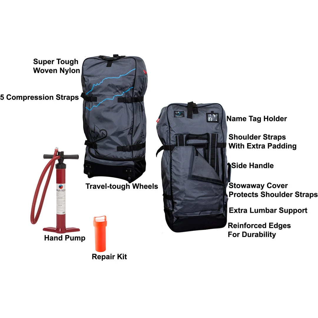 Hala Peno Inflatable Stand-Up Paddle Board (SUP) 8 Hala Peno Inflatable Stand-Up Paddle Board (SUP)