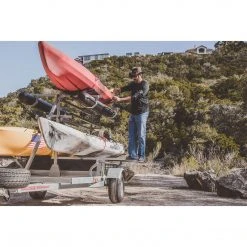 Malone MegaSport 2-Boat MegaWing Ultimate Angler Trailer Package