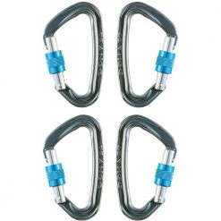 Trango React Screwlock Carabiner 4 Pack STAND-UP